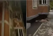 影／翹臀辣妹「12m高空裸墜地」！傳偷情人夫遭抓包　4樓重摔落無意識癱軟