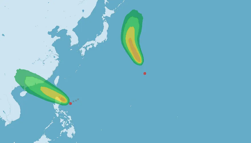 輕颱生成 環流挾雨