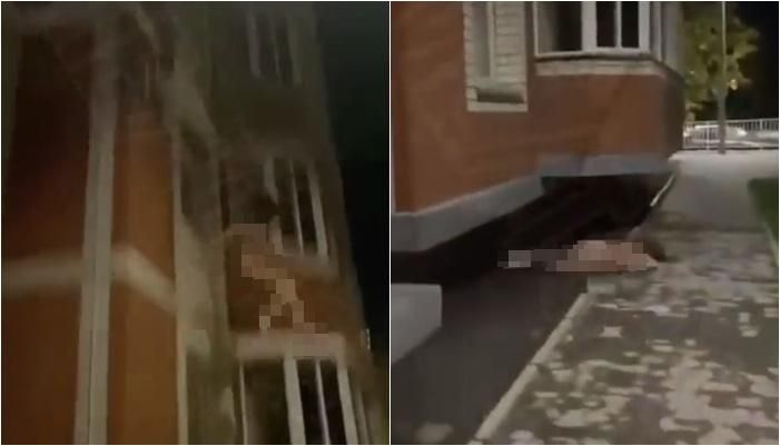 影／翹臀辣妹「12m高空裸墜地」！傳偷情人夫遭抓包　4樓重摔落無意識癱軟